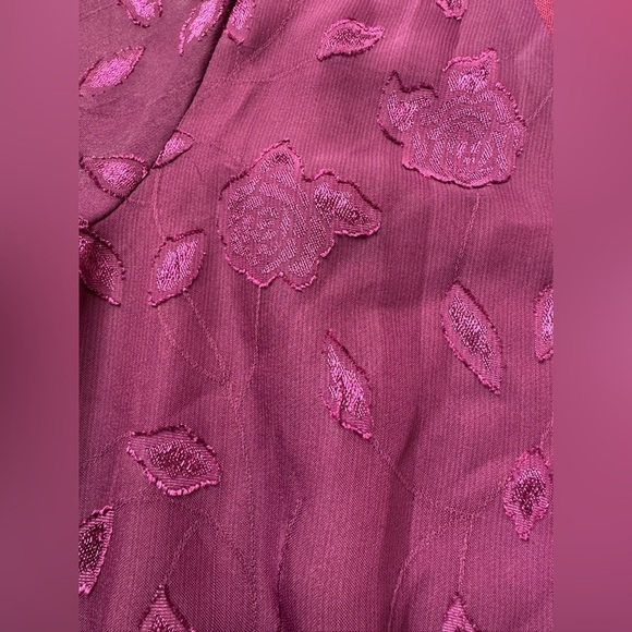 Fall Whimsigoth Lined Mini Dress with Cinched Waist Glitter Rose Mesh Medium - Picture 5 of 14